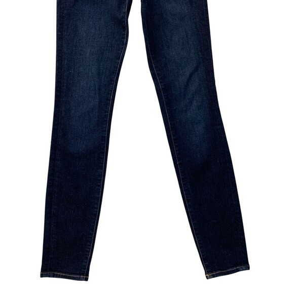 Frame Denim Women's size 25 Le Skinny de Jeanne Jeans Queens Way Dark Wash - Picture 8 of 11
